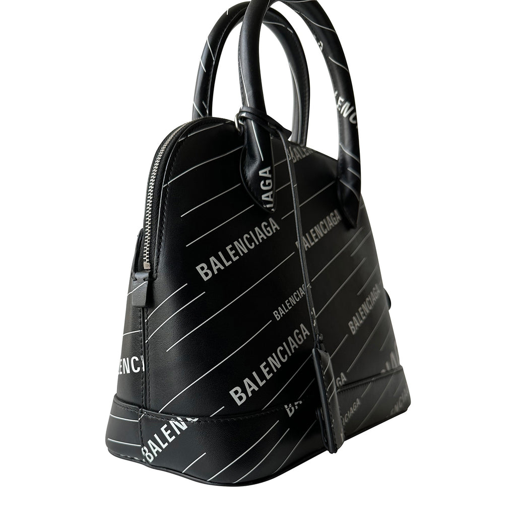 Balenciaga Ville Small Logo Top Handle Bag