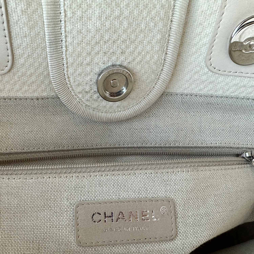 Chanel Deauville Small Shopper Tote Bag