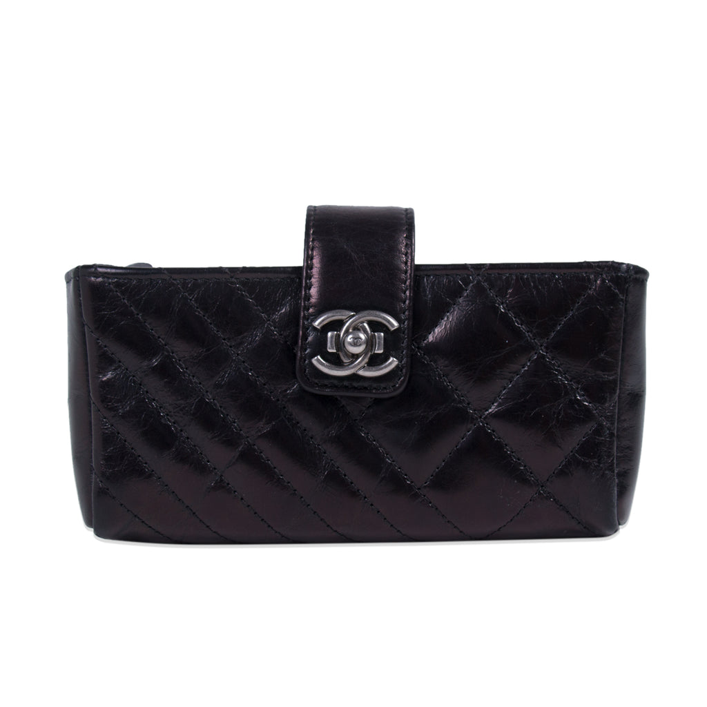 Chanel Quilted Leather O-Phone Holder