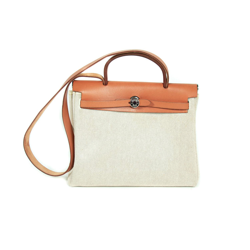 Hermès Herbag PM Toile Beige