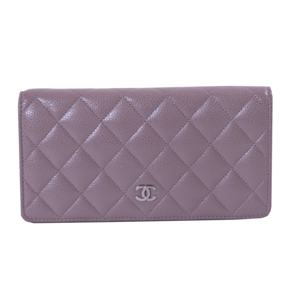 Chanel Quilted CC Long Flap Wallet