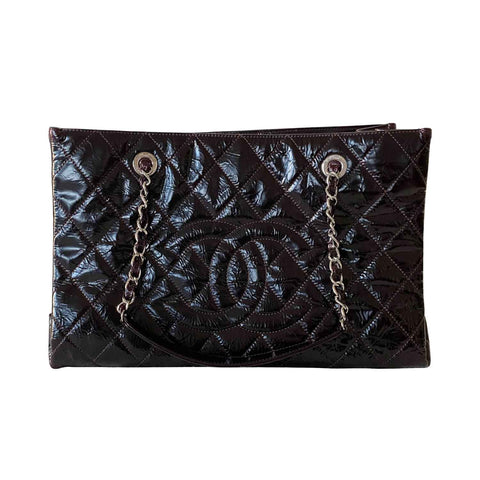 Chanel Coco Allure Chevron Shopping Tote Bag
