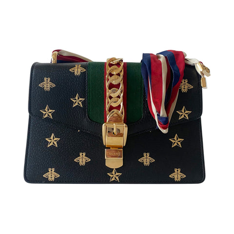 Gucci Small Sylvie Leather Shoulder Bag