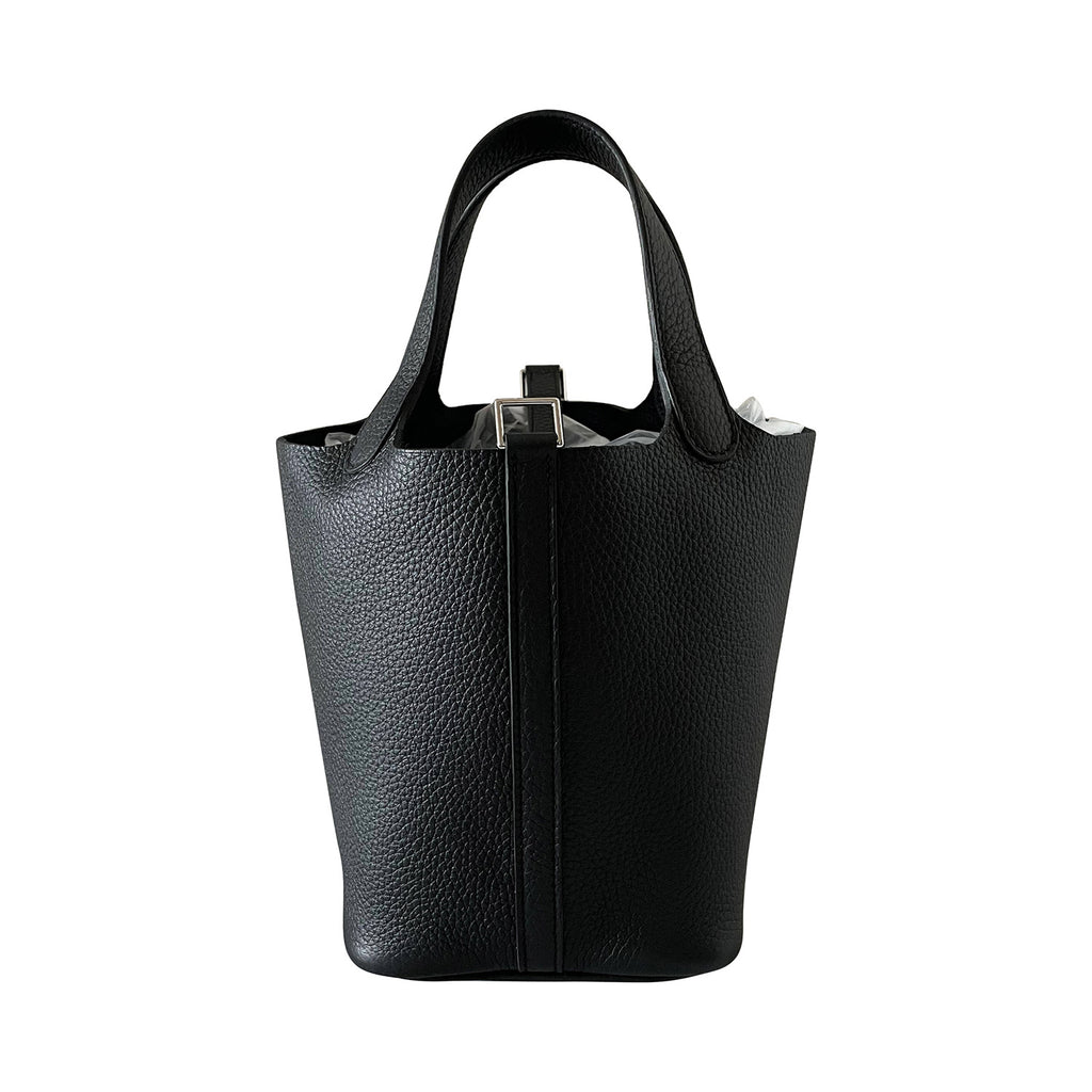 Hermès Black Picotin 18