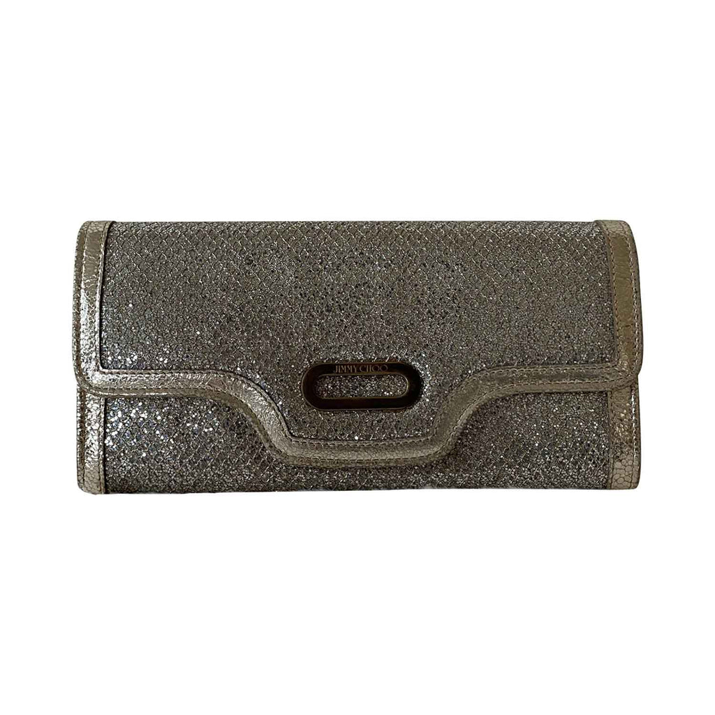 Jimmy Choo Glitter Clutch