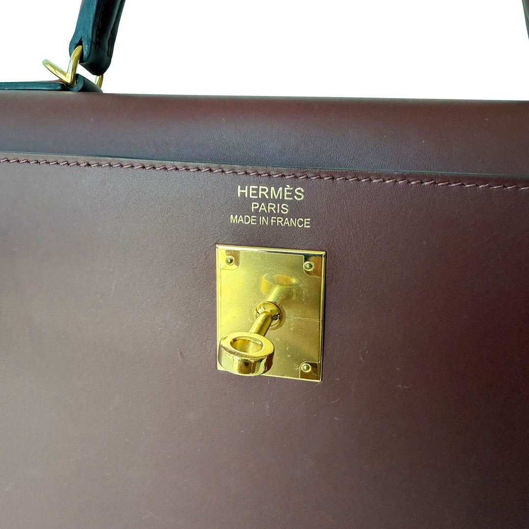 Hermès Kelly 35 Sellier Swift Leather