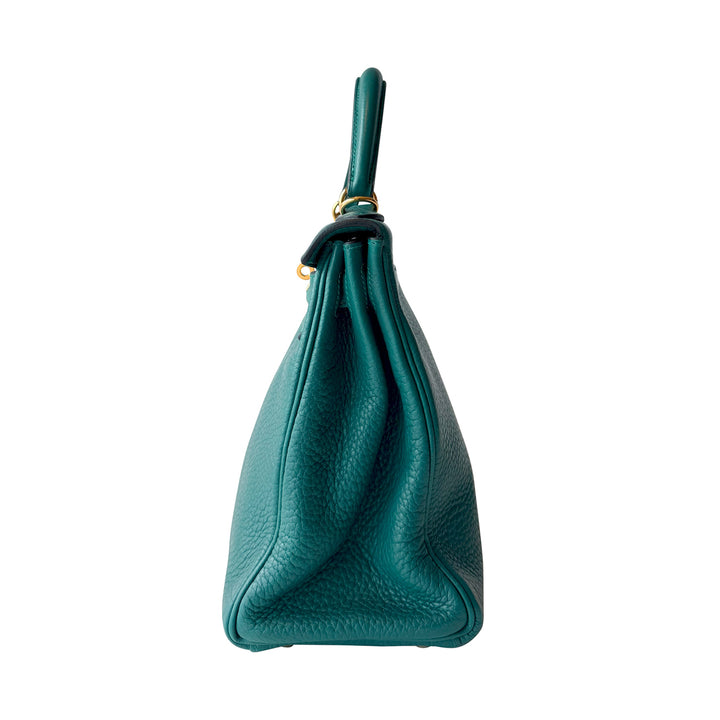 Hermès Kelly 28 Retourne Clemence Leather 2015 - revogue