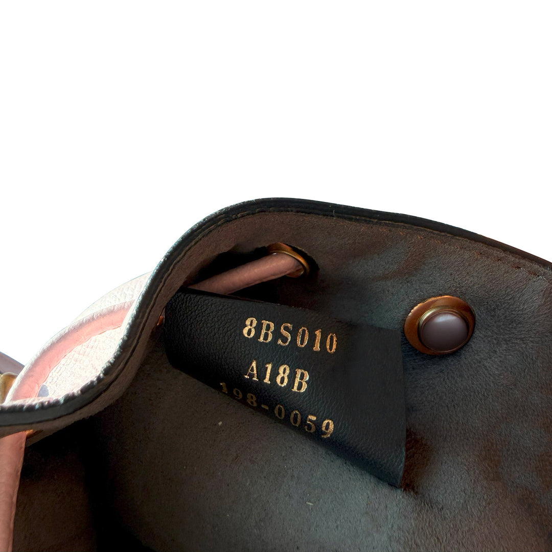 Fendi Mon Tresor Leather Bucket Bag - revogue