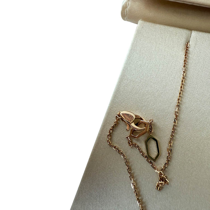 Bvlgari Serpenti Malachite & Pavé Diamond Necklace