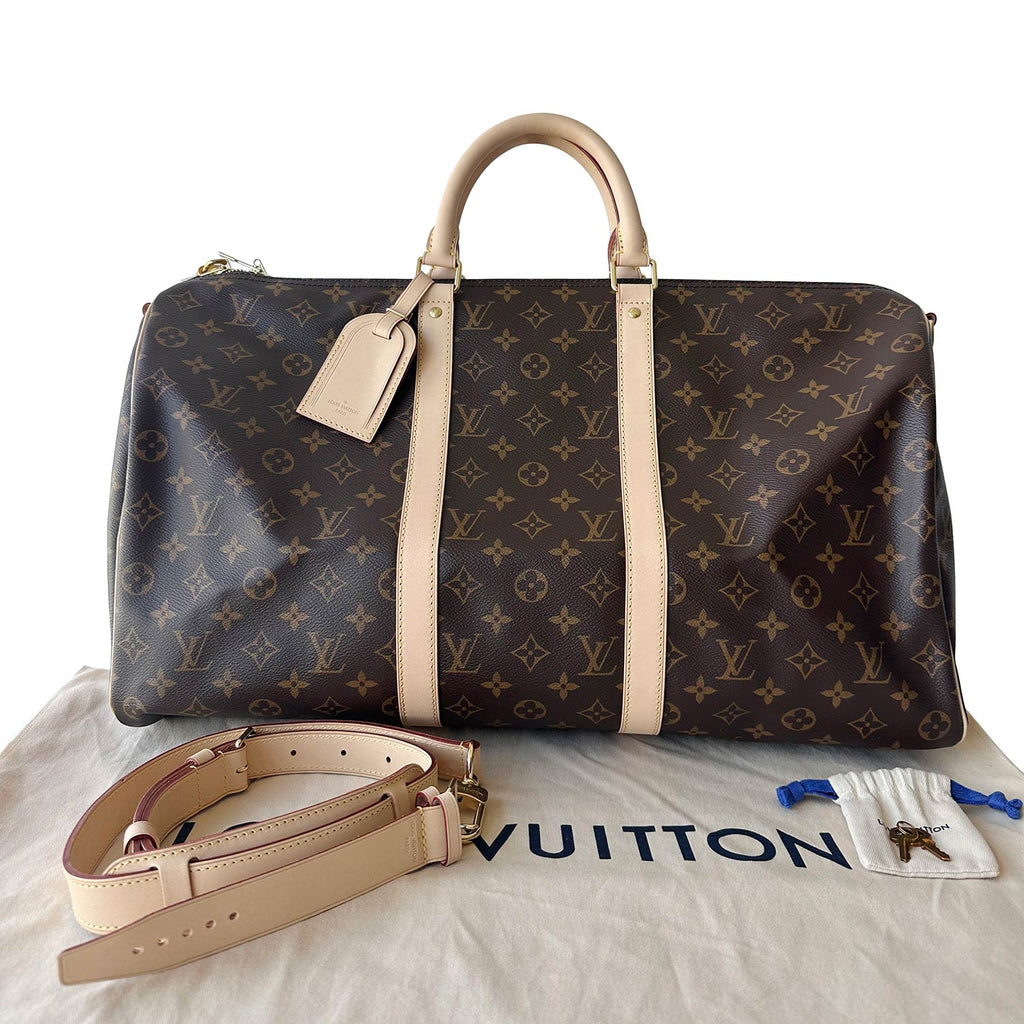 Louis Vuitton Monogram Keepall Bandouliere 50