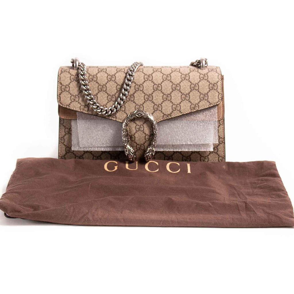 Gucci Small GG Supreme Dionysus Bag Bags Gucci - Shop authentic new pre-owned designer brands online at Re-Vogue