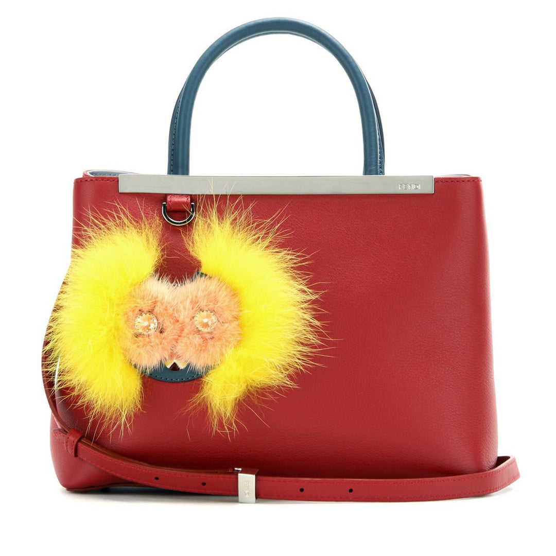 Fendi 2Jours Petite Embellished Leather Tote Bags Fendi - Shop authentic new pre-owned designer brands online at Re-Vogue