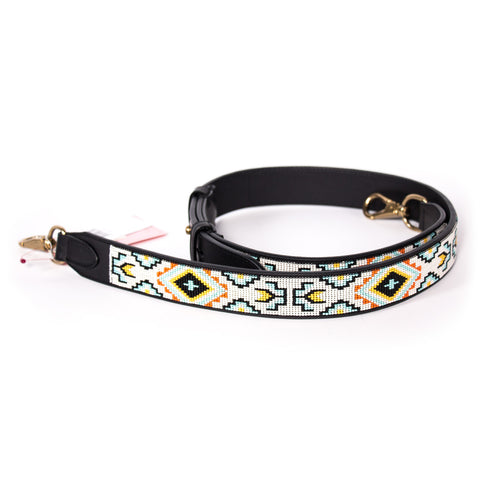 Ralph Lauren Beaded Floral Embellished Shoulder Strap