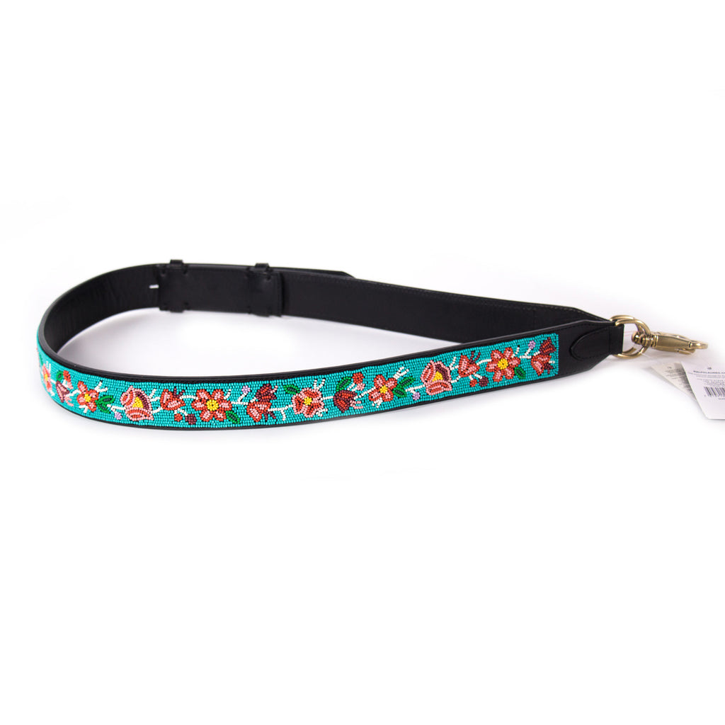 Ralph Lauren Beaded Floral Embellished Shoulder Strap Accessories Re-Vogue - Shop authentic new pre-owned designer brands online at Re-Vogue