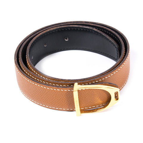 Tom Ford Logo Leather Belt