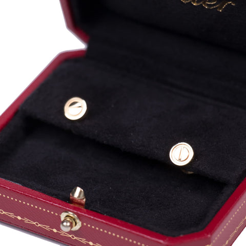 Cartier Juste Un Clou White Gold Earrings