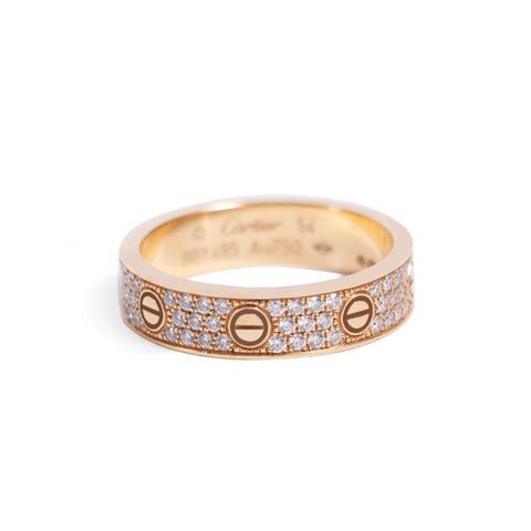 Cartier Rose Gold Love Wedding Band