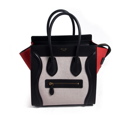 Celine Mini Luggage Tote Bag