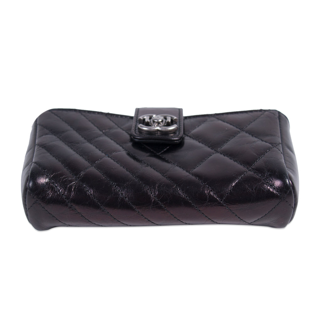 Chanel Quilted Leather O-Phone Holder Accessories Chanel - Shop authentic new pre-owned designer brands online at Re-Vogue