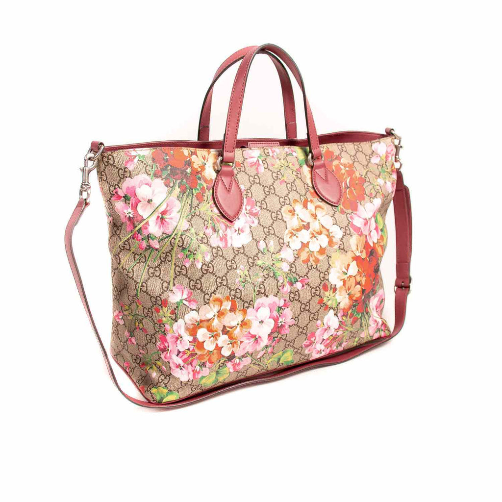 Gucci Soft GG Blooms Shopper Tote Bag Bags Gucci - Shop authentic new pre-owned designer brands online at Re-Vogue