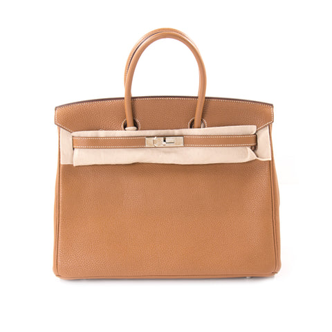 Hermès Birkin 35 Bougainvillier Clemence Leather