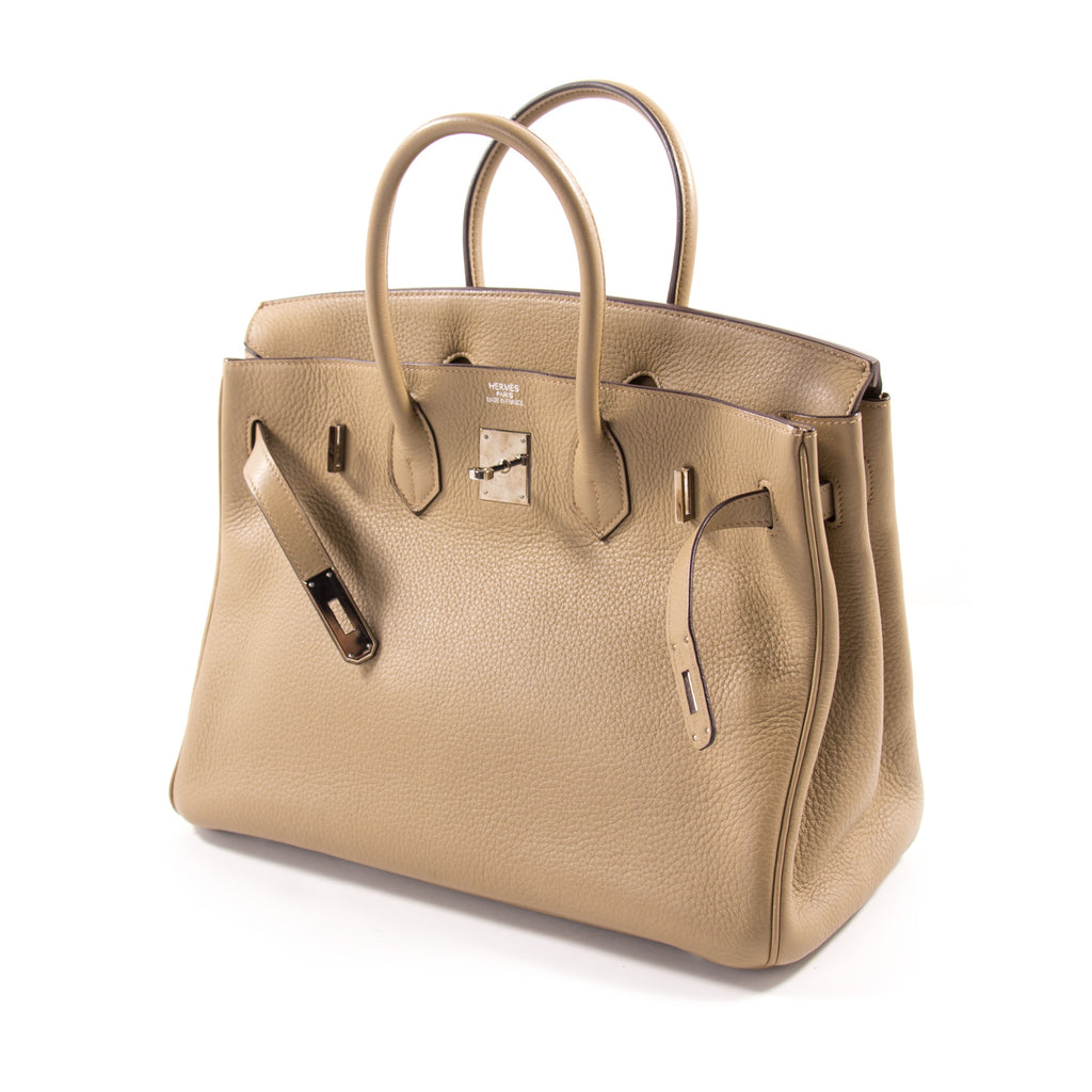 Hermès Birkin 35 Tabac Clemence Bags Hermès - Shop authentic new pre-owned designer brands online at Re-Vogue