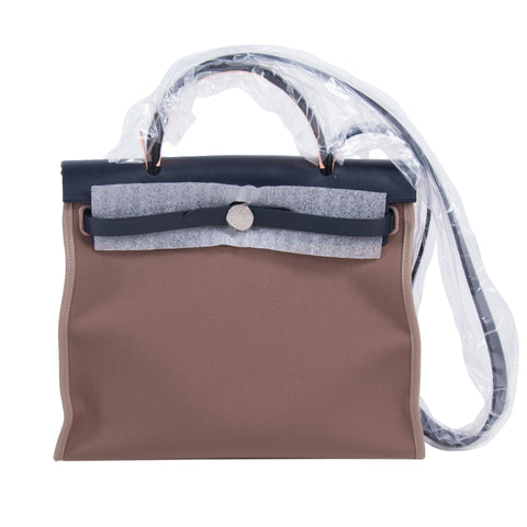 Hermès Birkin 35 Clemence Leather and Houndstooth Canvas