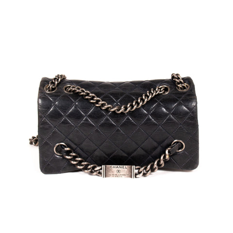 Chanel Vintage Classic Jersey Small Flap Bag