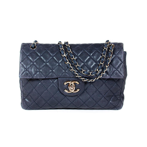 Chanel Vintage Classic Jersey Small Flap Bag