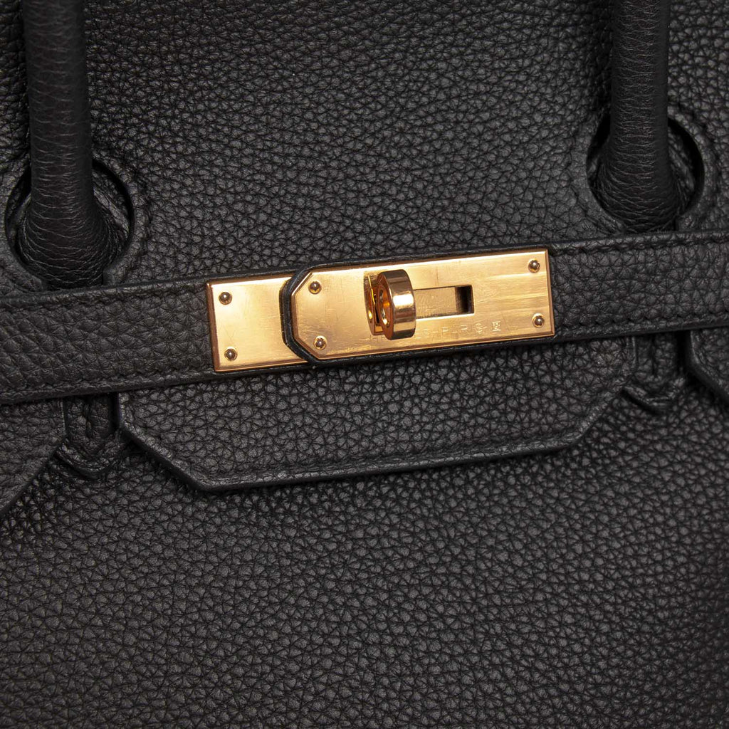 Hermès Birkin 35 Black Togo Leather