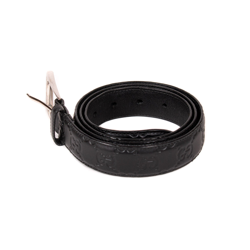 Gucci Guccissima Leather Belt