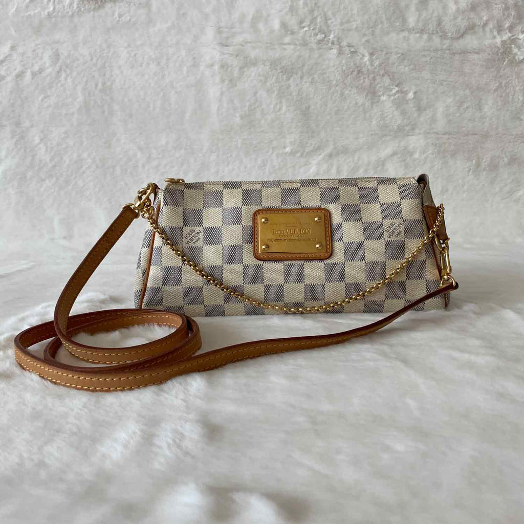 Louis Vuitton Damier Azur Eva Clutch