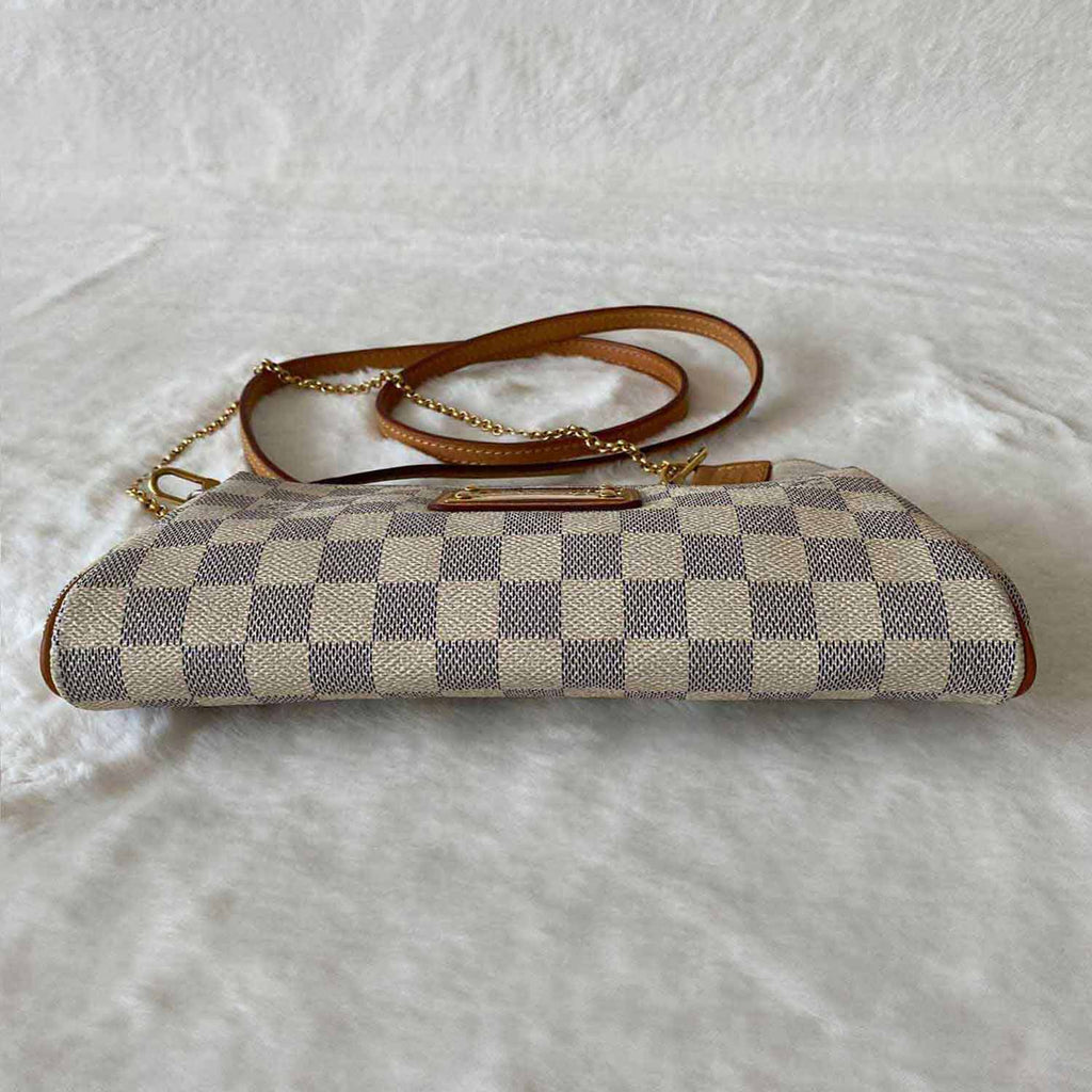 Louis Vuitton Damier Azur Eva Clutch