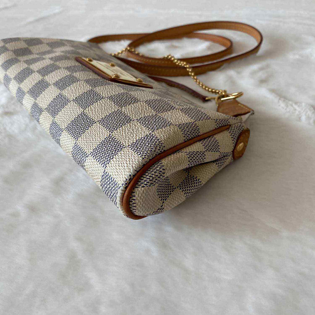 Louis Vuitton Damier Azur Eva Clutch