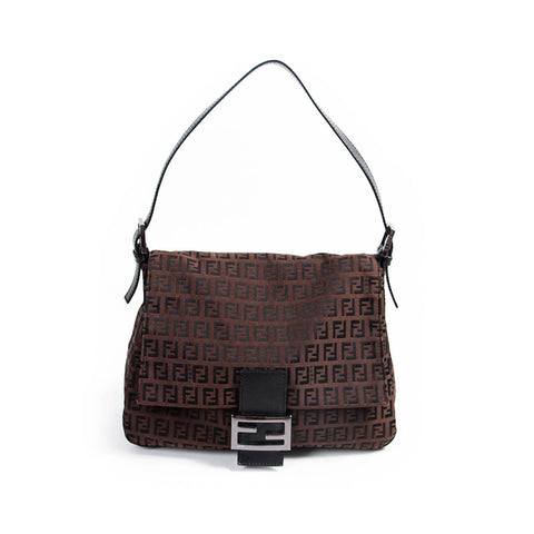 Fendi Pequin Claudia Large Flap