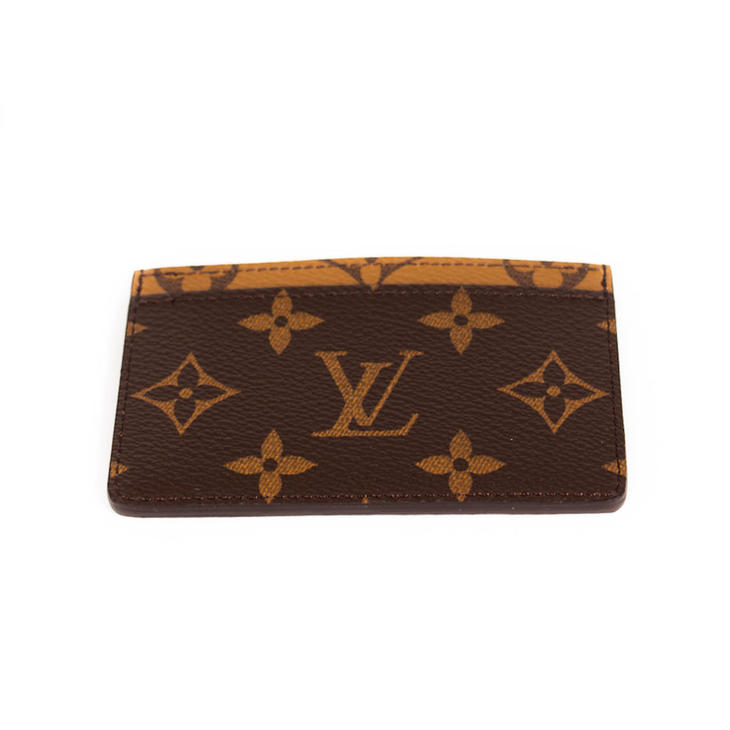 Louis Vuitton Monogram Reverse Card Holder Accessories Louis Vuitton - Shop authentic new pre-owned designer brands online at Re-Vogue