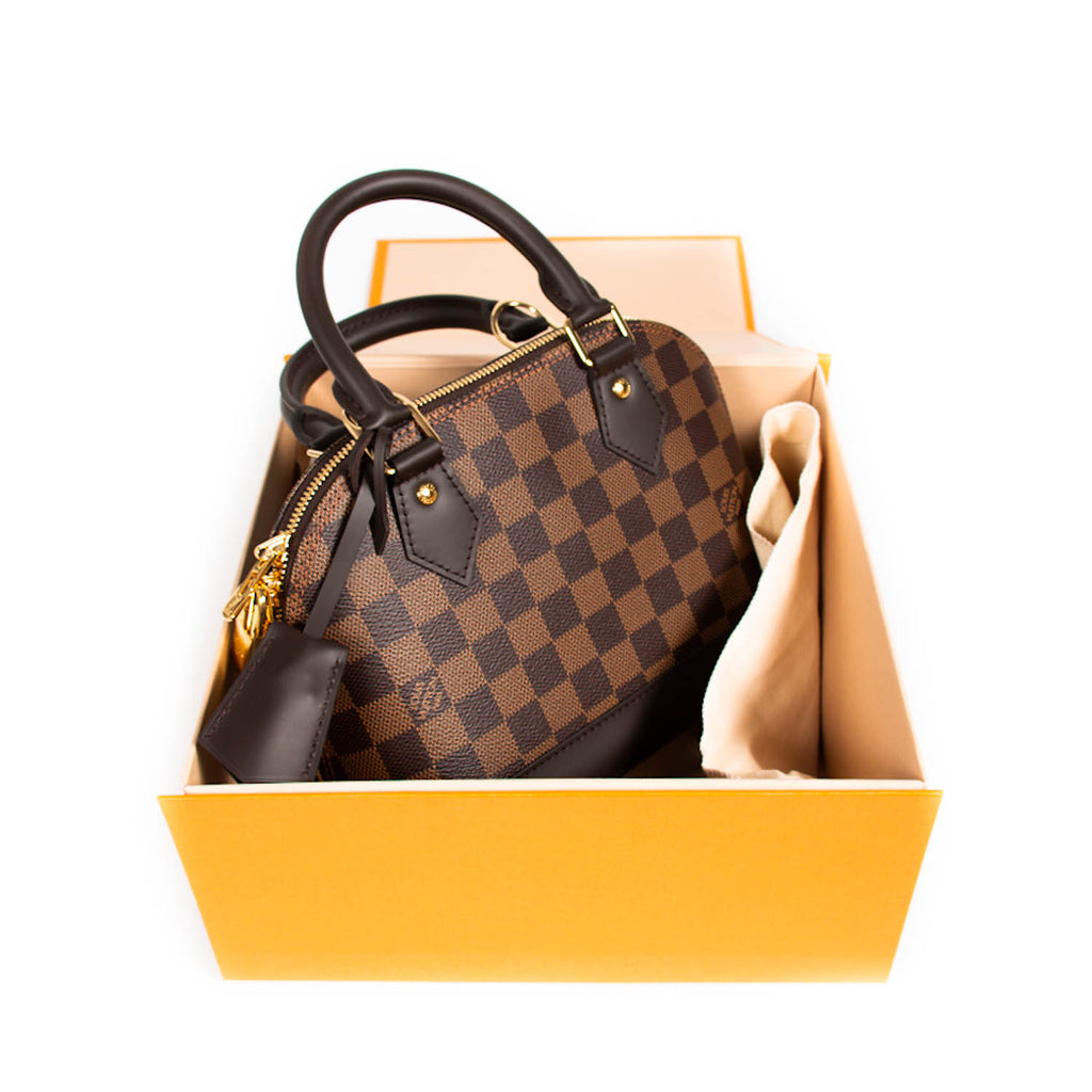 Louis Vuitton Damier Ebene Alma BB Bags Louis Vuitton - Shop authentic new pre-owned designer brands online at Re-Vogue