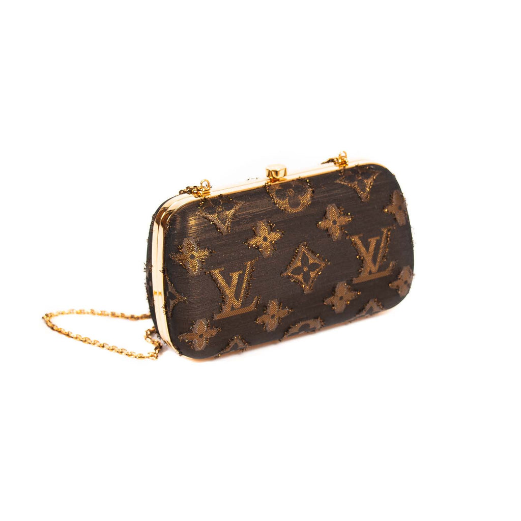 Louis Vuitton Embroidery Satin Clutch Bags Louis Vuitton - Shop authentic new pre-owned designer brands online at Re-Vogue