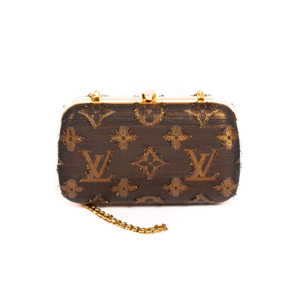 Louis Vuitton Embroidery Satin Clutch Bags Louis Vuitton - Shop authentic new pre-owned designer brands online at Re-Vogue