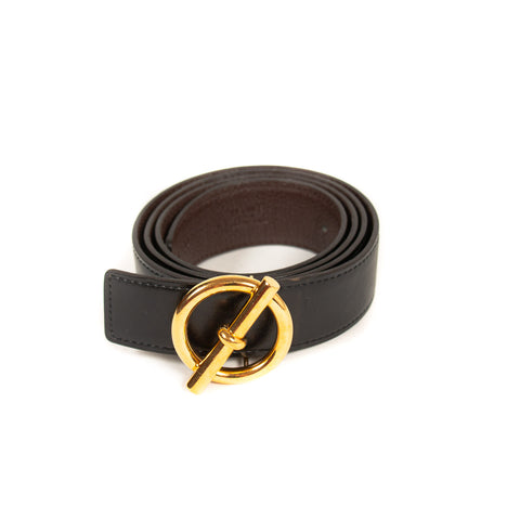 Tom Ford Logo Leather Belt