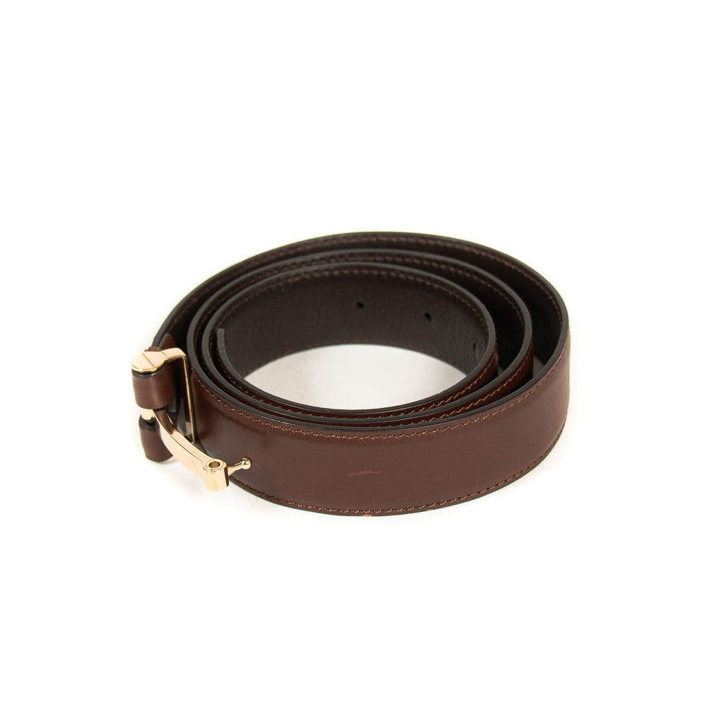 Tom Ford Logo Leather Belt Accessories Tom Ford - Shop authentic new pre-owned designer brands online at Re-Vogue