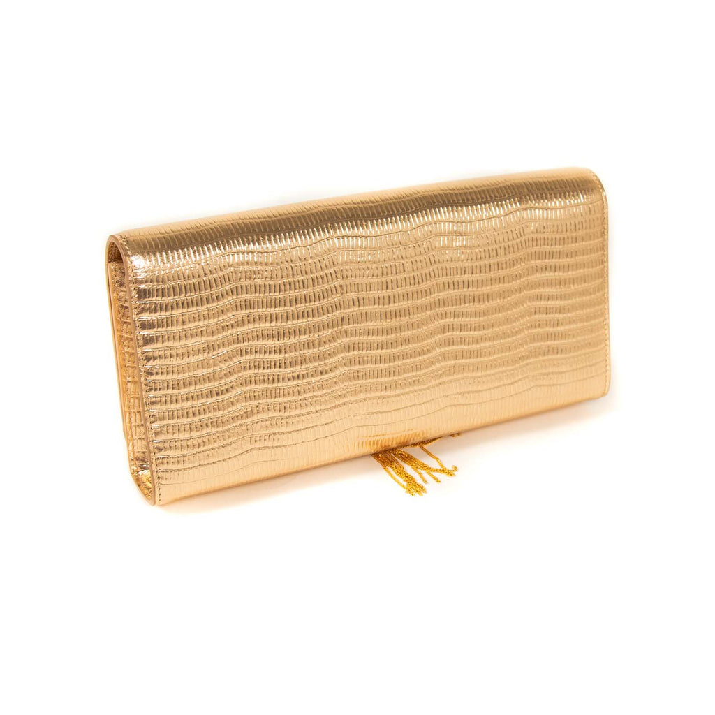 Saint Laurent Monogram Kate Tassel Clutch Bags Yves Saint Laurent - Shop authentic new pre-owned designer brands online at Re-Vogue