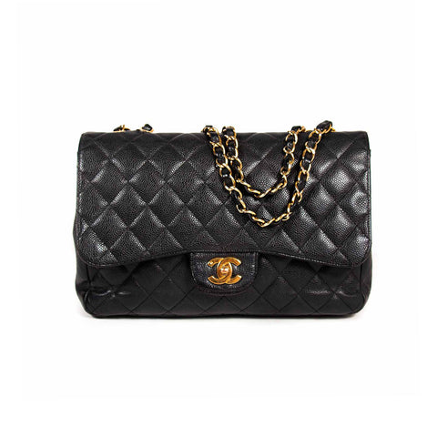 Chanel Vintage Classic Jersey Small Flap Bag