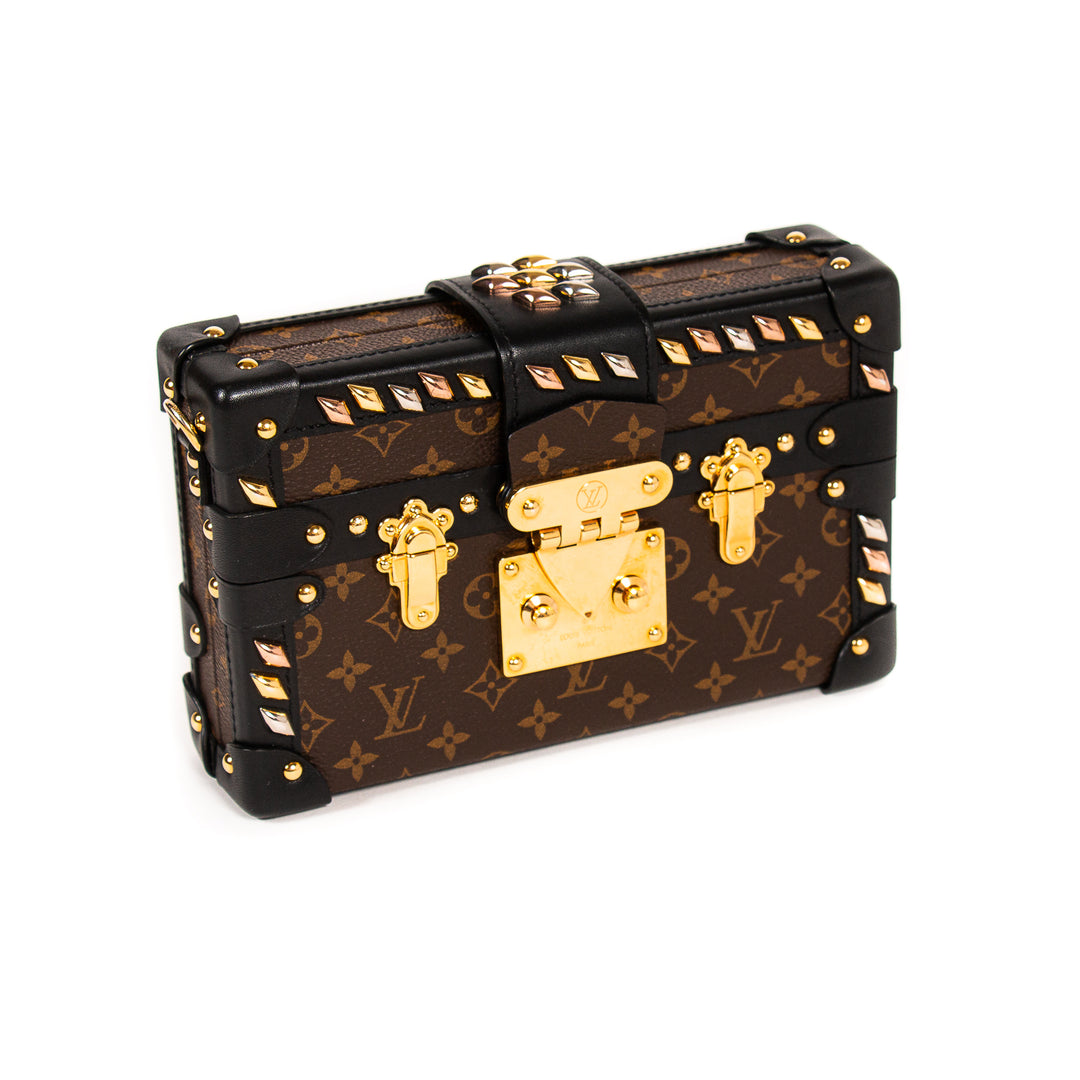 Louis Vuitton Monogram Studded Petite Malle Bags Louis Vuitton - Shop authentic new pre-owned designer brands online at Re-Vogue