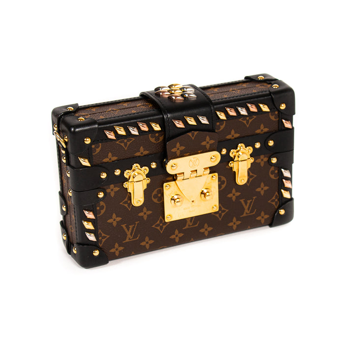 Louis Vuitton Monogram Studded Petite Malle Bags Louis Vuitton - Shop authentic new pre-owned designer brands online at Re-Vogue