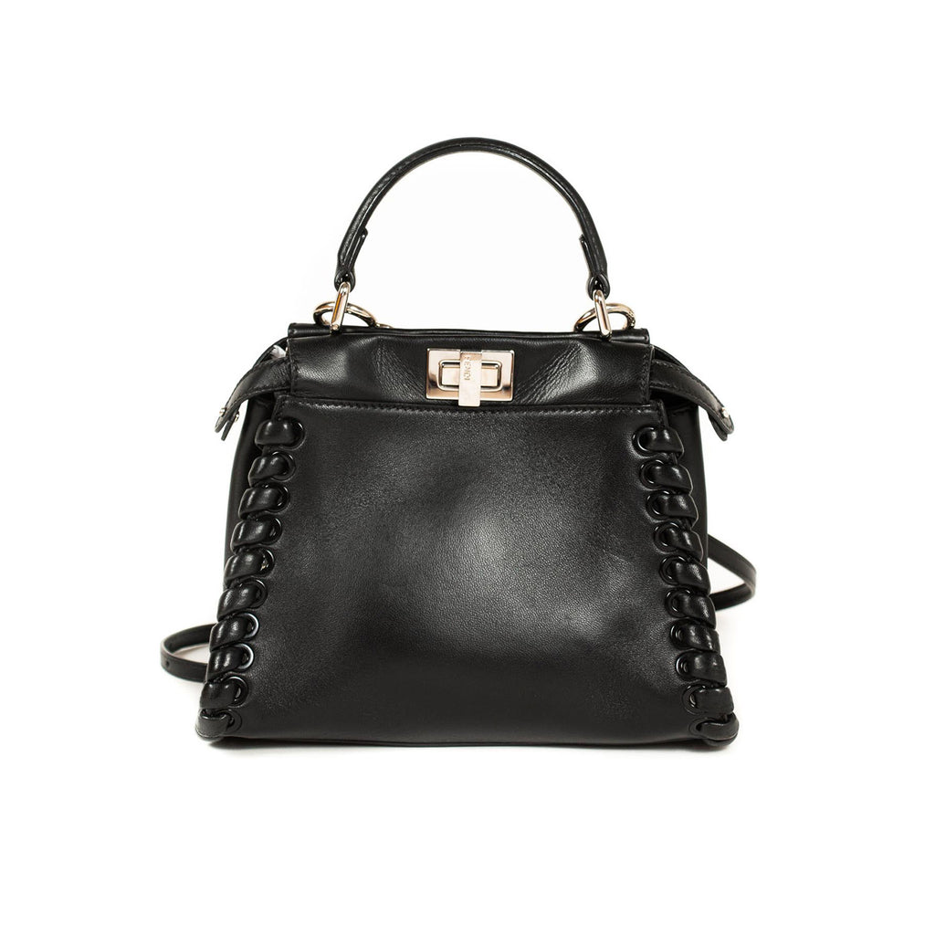 Fendi Peekaboo Iconic Braided Mini Bag Bags Fendi - Shop authentic new pre-owned designer brands online at Re-Vogue