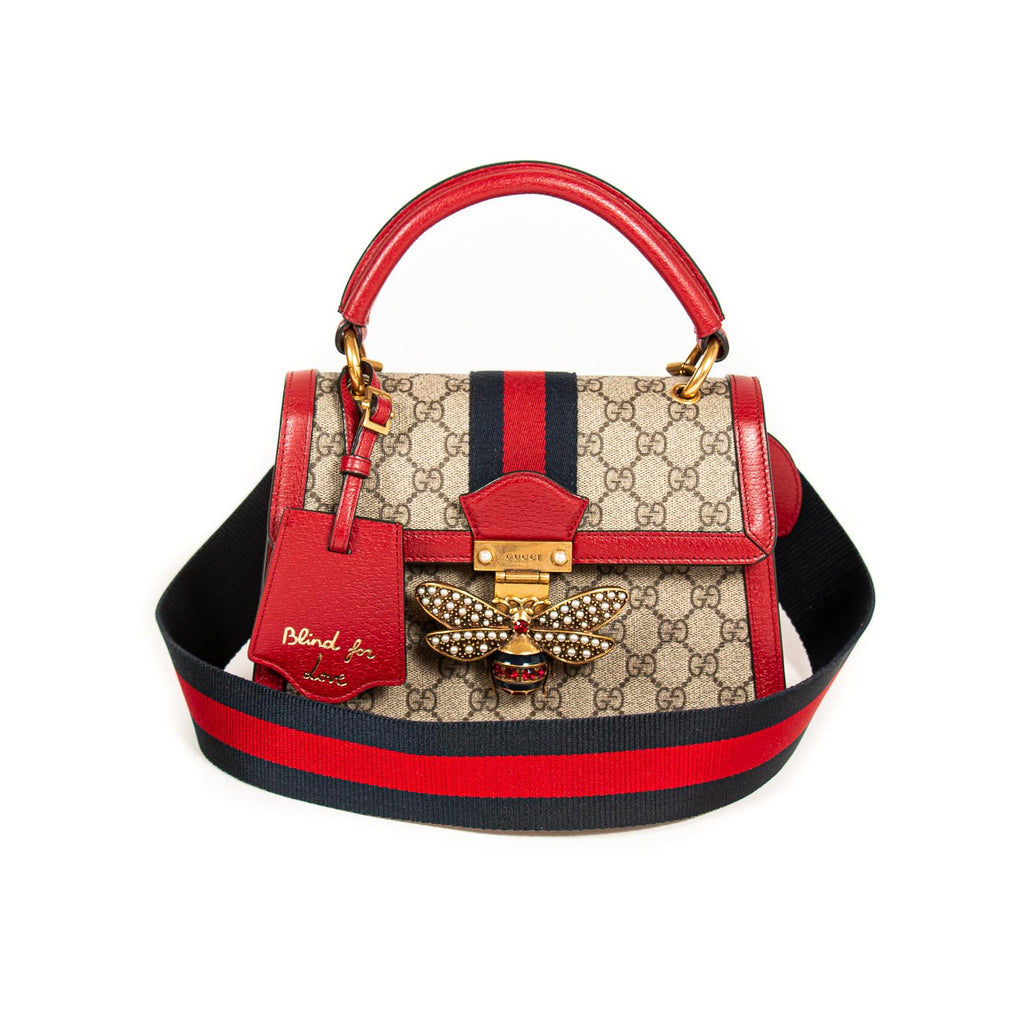 Gucci Small Queen Margaret GG Supreme Bag Bags Gucci - Shop authentic new pre-owned designer brands online at Re-Vogue