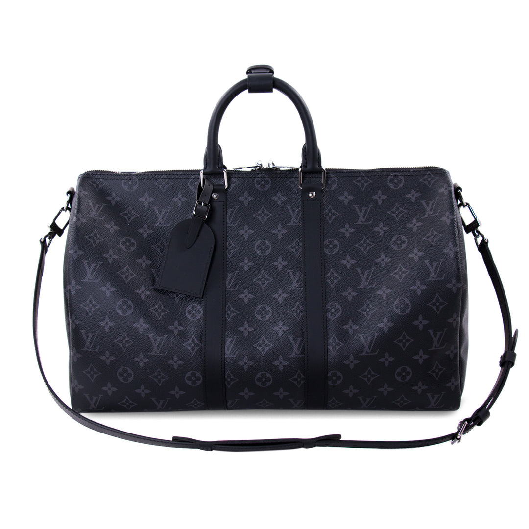 Louis Vuitton Monogram Eclipse Keepall 45 Bags Louis Vuitton - Shop authentic new pre-owned designer brands online at Re-Vogue