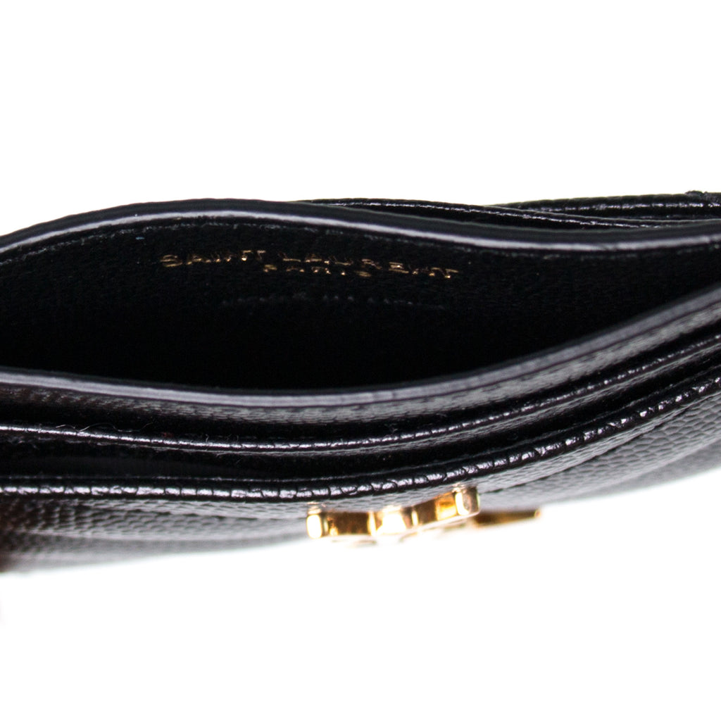 Saint Laurent Monogram Card Holder Accessories Yves Saint Laurent - Shop authentic new pre-owned designer brands online at Re-Vogue