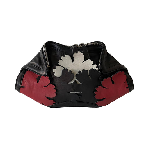 Alexander McQueen De Manta Printed Clutch